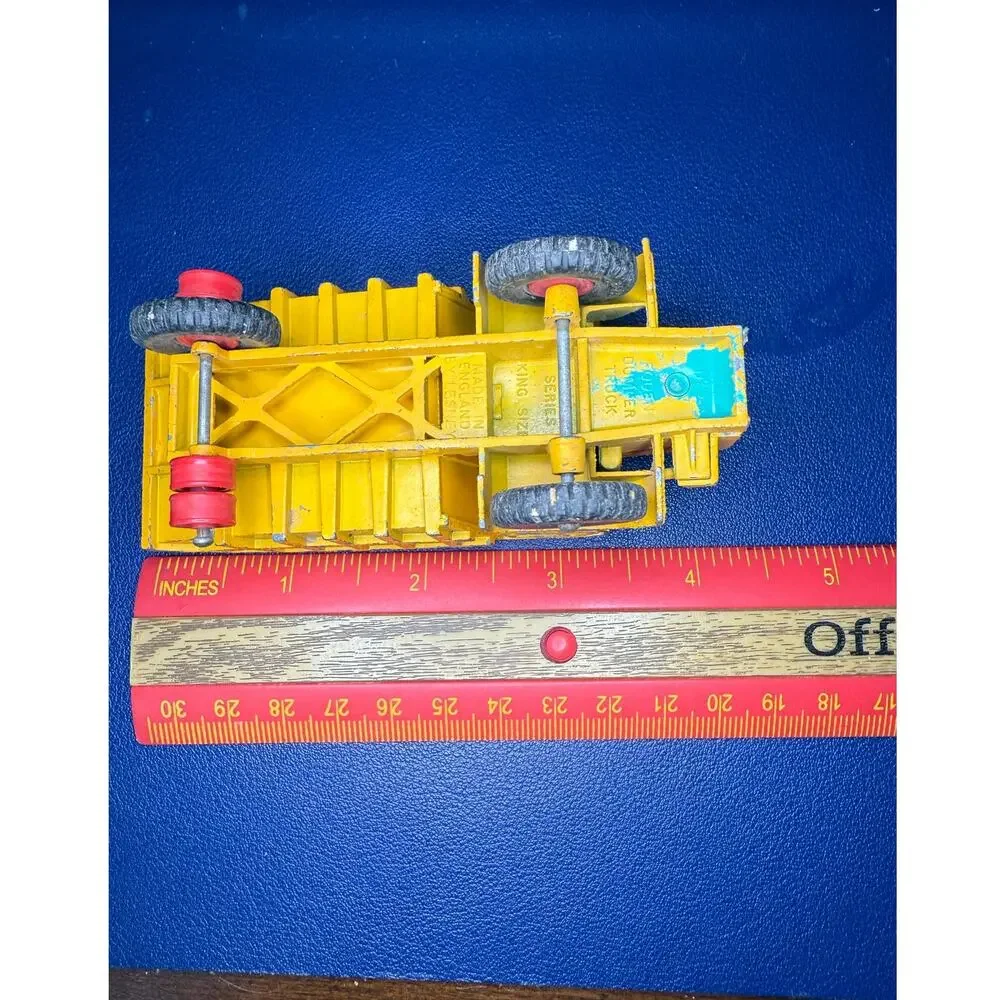 Vintage Matchbox Cars Lesney King Size Voden Dumper Truck Made in England